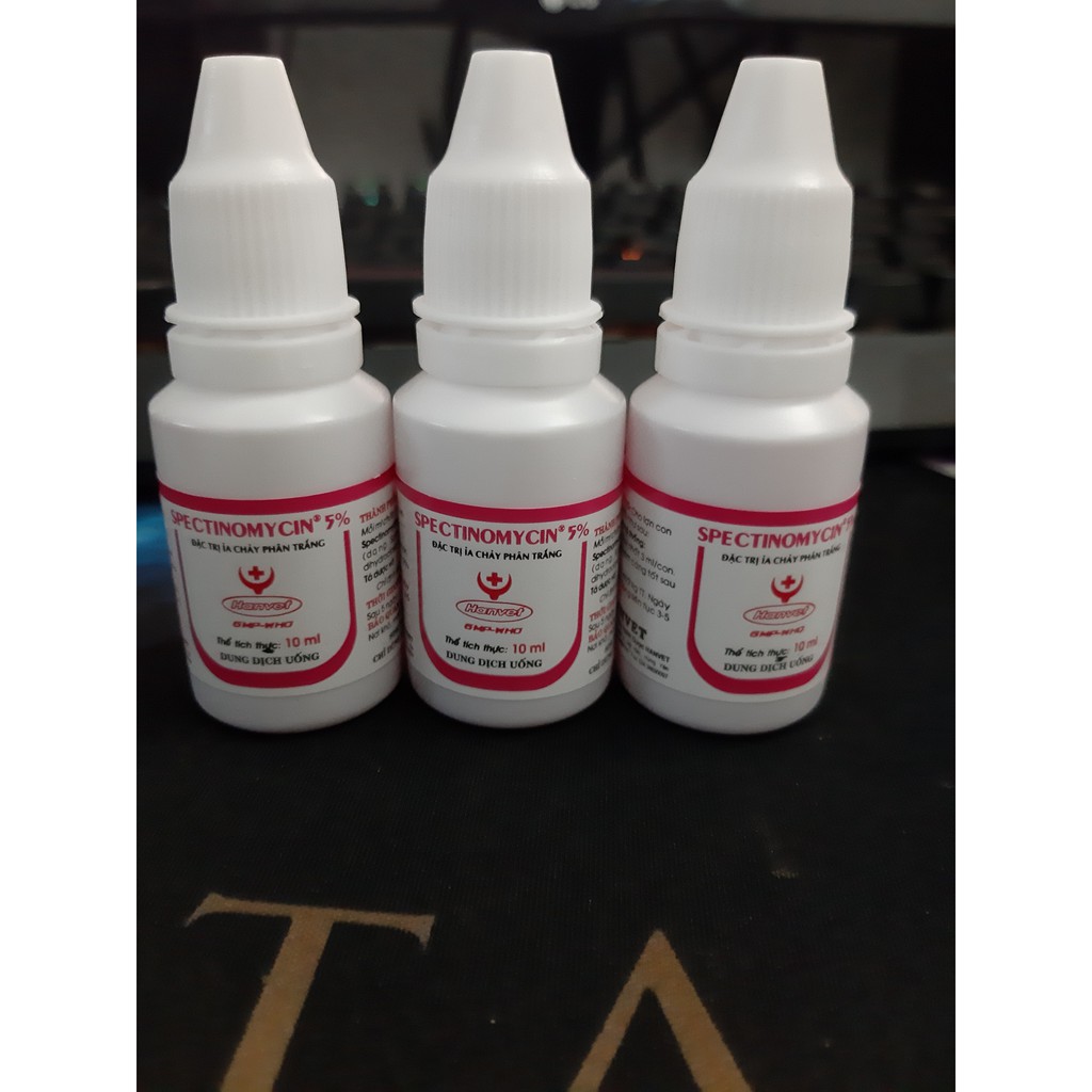 10ml Spectinomycin 5% Đ.ặ.c t.r.ị t.i.êu chảy dạng siro ngọt