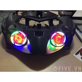 Đèn mắt cú gáp ex 150 đủ màu