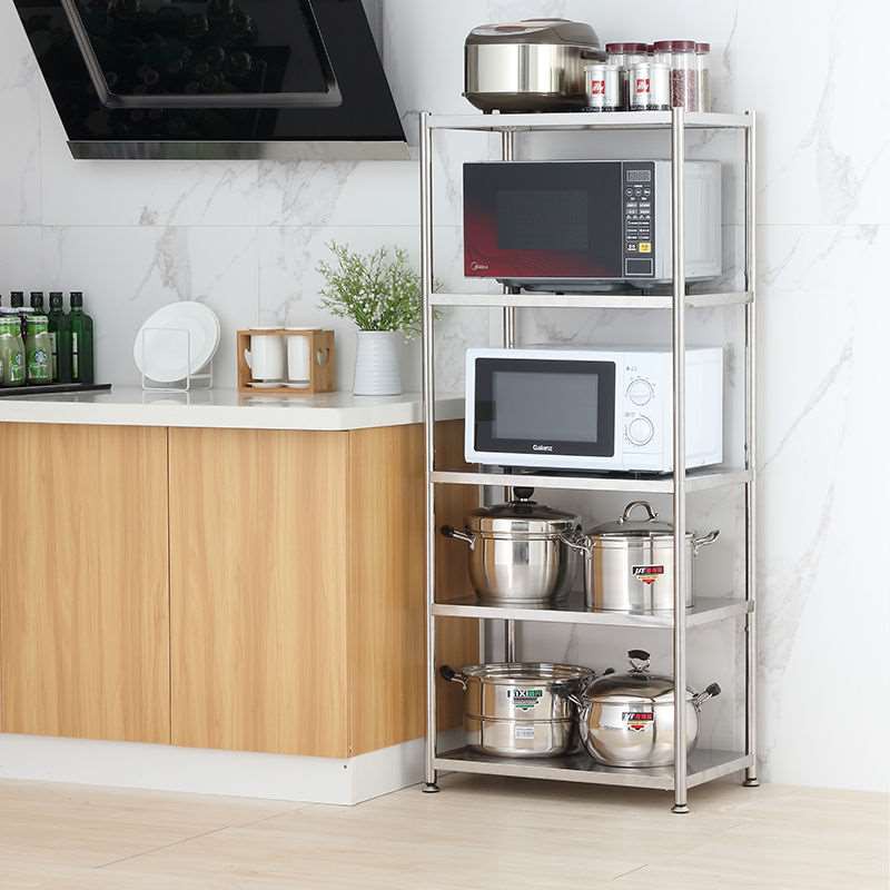 (Rộng 60cm) Kệ đa năng VANDO Inox 304 cao cấp kệ lò vi sóng sạch sẽ, gọn gàng