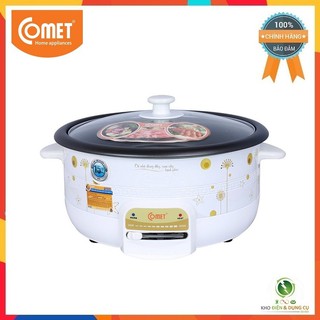 Nồi lẩu điện 3.5 lít comet cm7731 đa năng tiện dụng