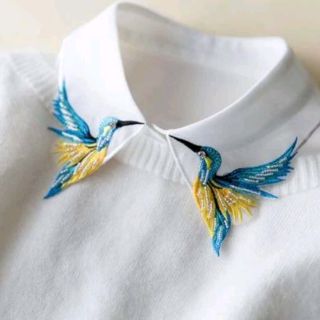 CỔ ÁO SƠ MI RỜI CHIM HẠC
