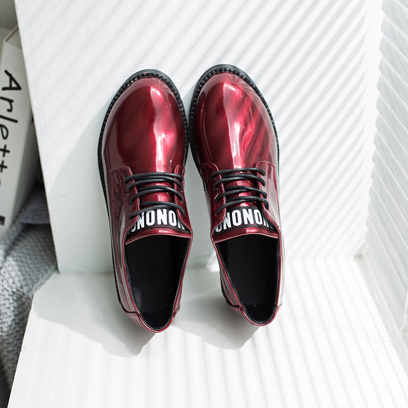 Giày Đế Dày Phong Cách Retro Anh Quốc | BigBuy360 - bigbuy360.vn