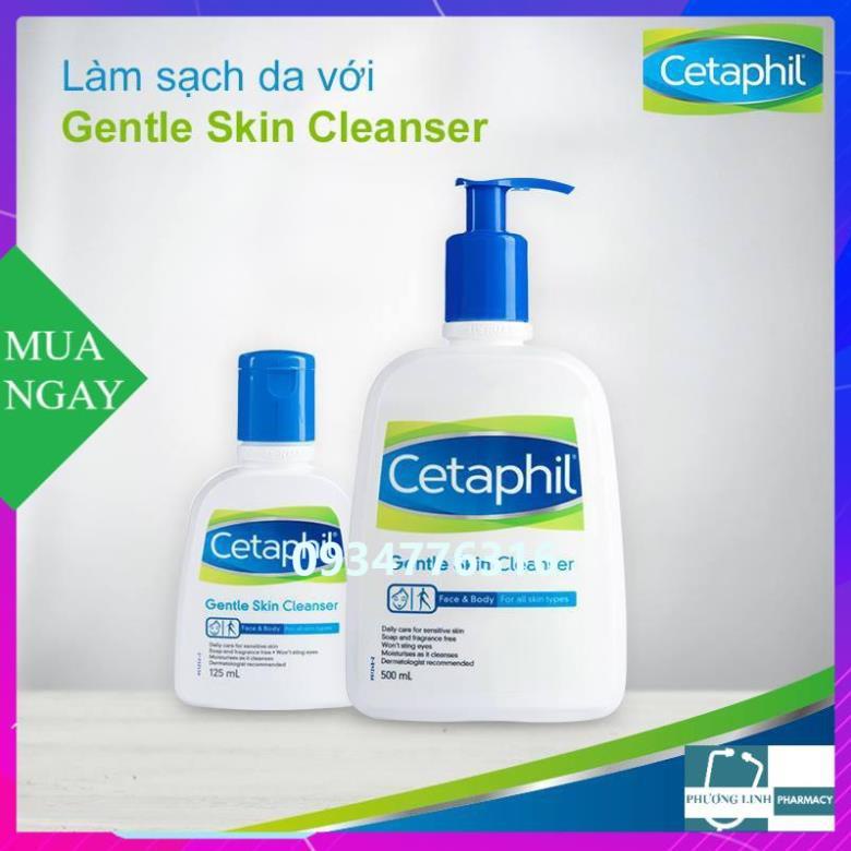 Sữa Rửa Mặt Cetaphil Gentle Skin Cleanser (125ml - 500ml )
