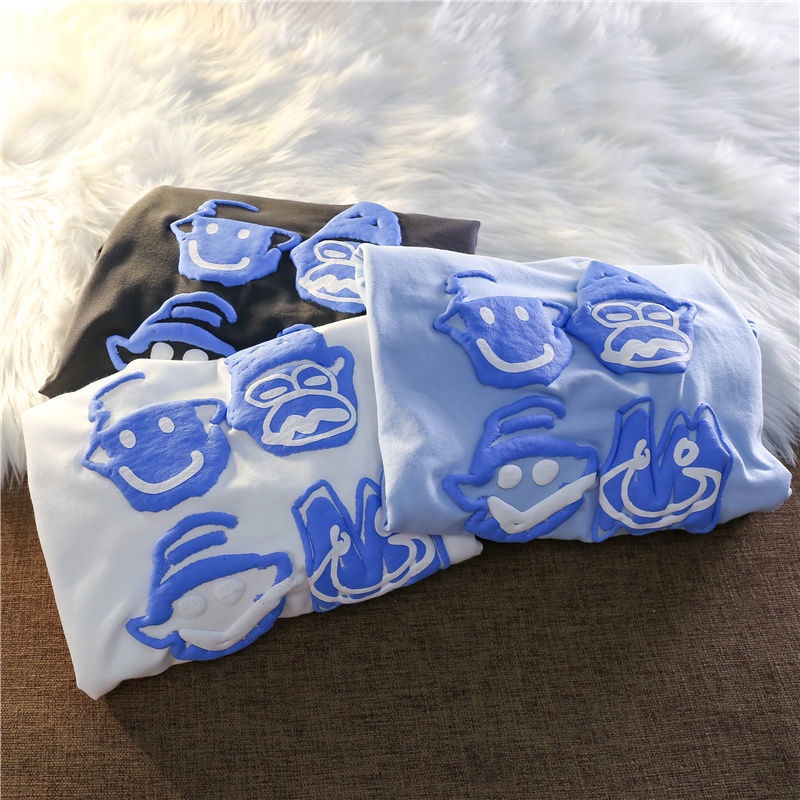 ZHELIHANGFEI Áo Thun Nữ Dài Tay Cổ Tròn Thời Trang Hàn