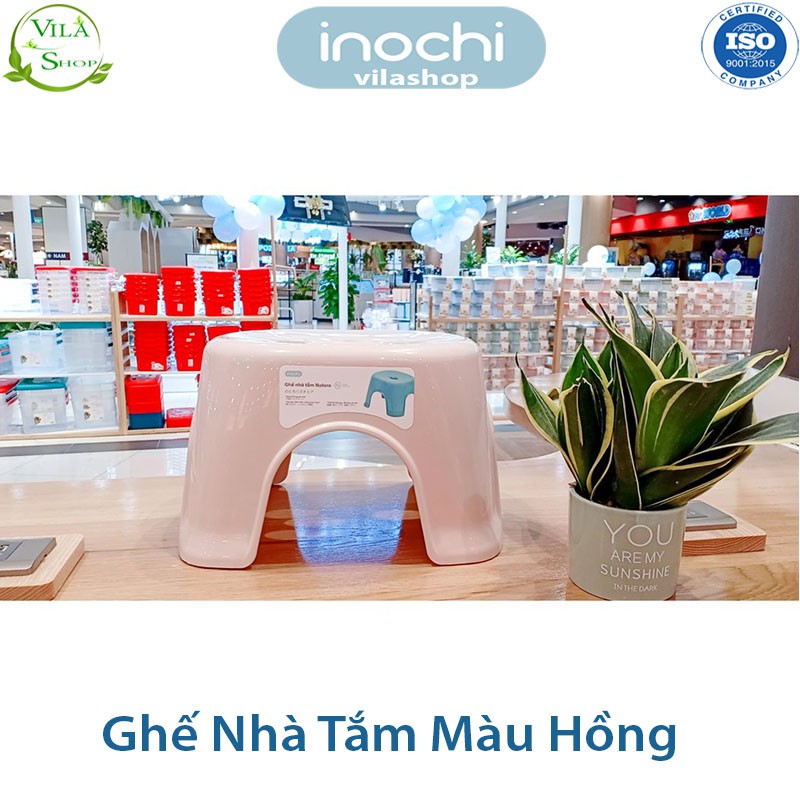 Ghế Nhựa Thấp, Ghế Nhà Tắm Notoro Inochi Nhựa Cao Cấp Chắc Chắn, Chiều Cao Phù Hợp Cho Mẹ Và Bé