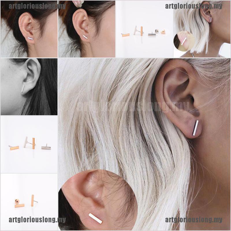 Khuyên Tai Nữ Hình Chữ T Thời Trang