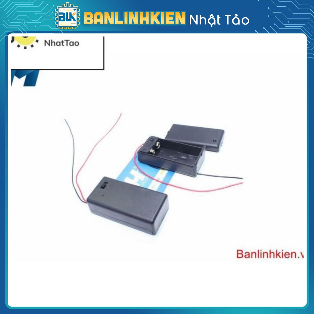 Hộp Đế Pin 9V Có Công Tắc Mã LK_04909