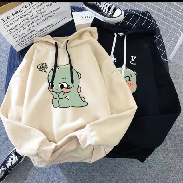 Áo hoodie mèo suy tư PM11