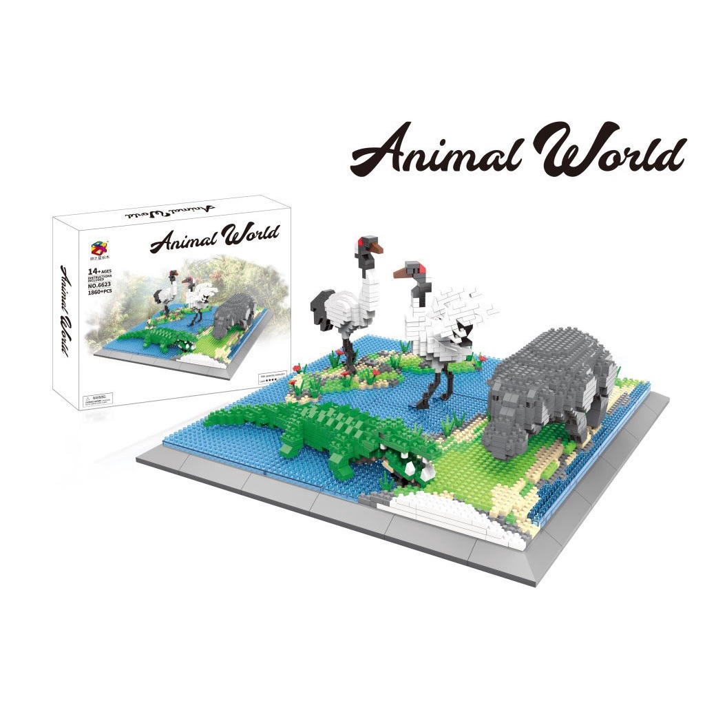 Xếp hình cho bé hình vườn thú đáng yêu - Bộ đồ chơi trẻ em thông minh - Sunny