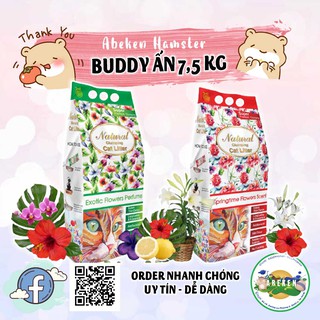 [𝐇𝐨̉𝐚 𝐓𝐨̂́𝐜 𝐓𝐏.𝐇𝐂𝐌] Cát nâu Ấn Độ (Buddy Ấn) bao 7,5kg lót chuồng vệ sinh cho Hamster, Mèo...