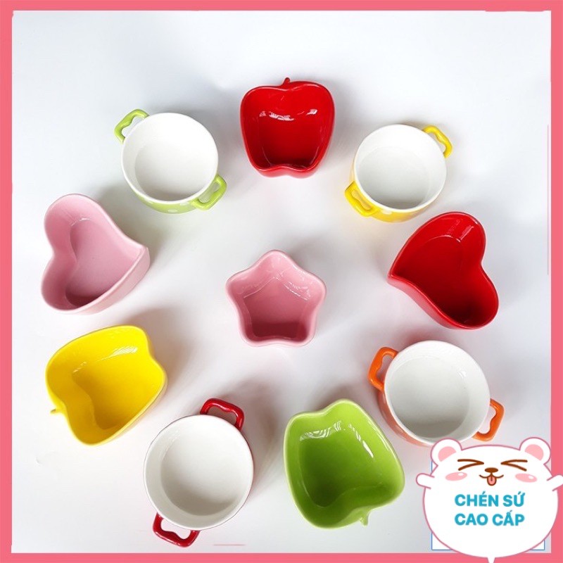 Chén Bát Sứ Ăn Dặm, Chén Bát Sứ Ăn Dặm BLW Cao Cấp