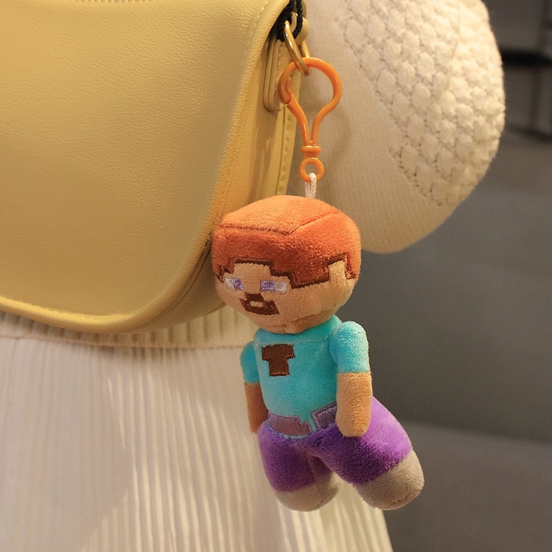 Đồ chơi nhồi bông Hình Chó Sói Minecraft 15-20cm