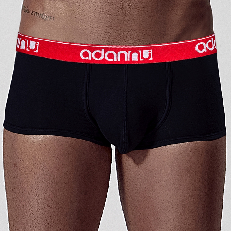 ☆ Ready Stock ☆ ADANNU Comfortable Solid Cotton Men's Underwear Boxer Underwear AD42