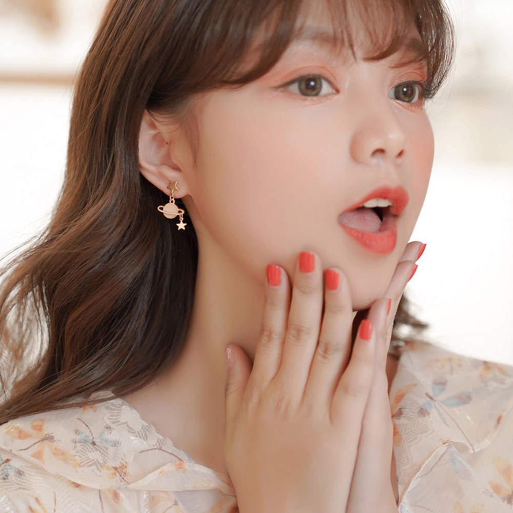 Khuyên Tai Nữ Trang Dáng Dài Thiết Kế Độc Đáo