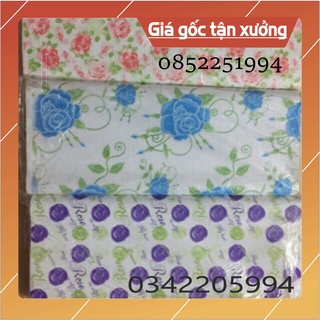 Combo 100 tờ giấy bọc quà, Giấy gói quà Vintage nhiều mẫu