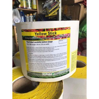 Miếng dán – băng dính bẫy ruồi vàng , côn trùng nhập khẩu Israel . (cuộn 100m)