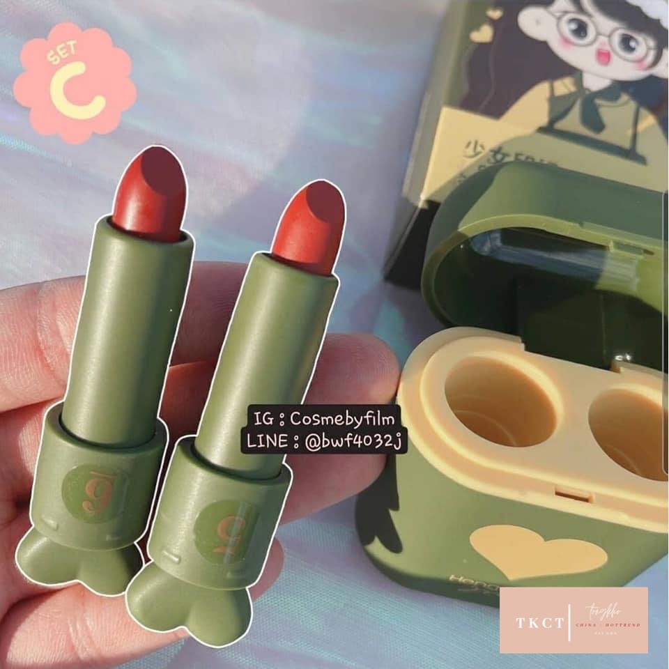 Son Hengfang Hình Airpod Tai Nghe Set 2 Cây TONGKHOCHITUE , Son Môi Cute Nội Địa Trung | BigBuy360 - bigbuy360.vn