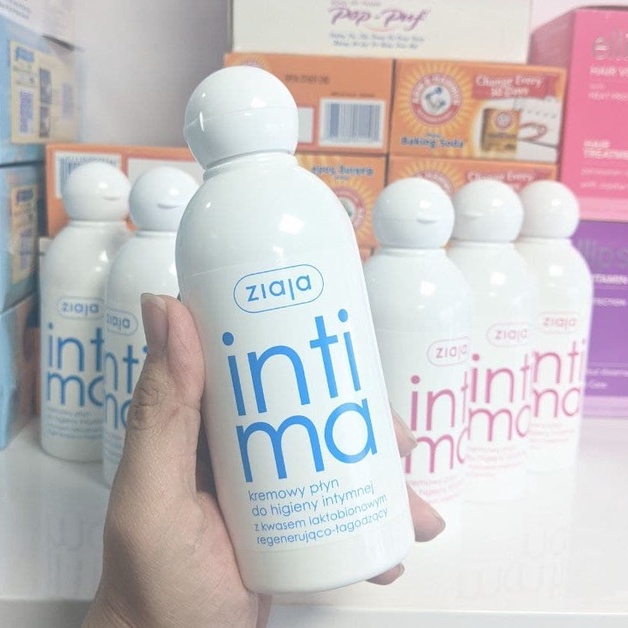 Dung dịch vệ sinh phụ nữ Intima ZIAJA 200ml nước rửa vùng kín