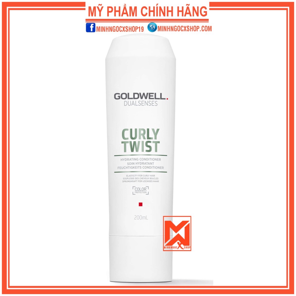 ✅[ GOLDWELL ] DẦU GỘI XẢ DƯỠNG XOĂN GOLDWELL CURLY TWIST 200 + 250ML CHÍNH HÃNG