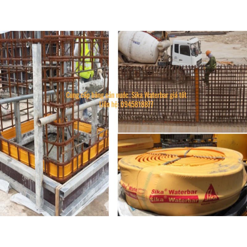 Băng cản nước sika waterbar V20 Eco - 20mét/cuộn