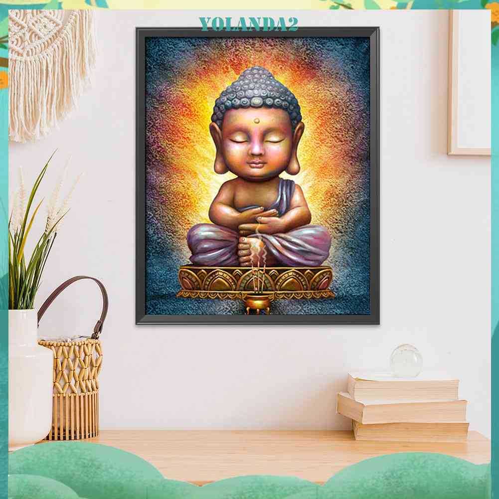 Bộ Tranh Thêu Chữ Thập 11CT DIY Hình Tượng Phật