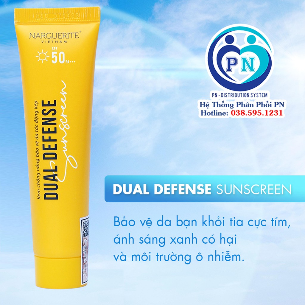 KEM CHỐNG NẮNG VẬT LÝ DUAL DEFENSE SUNSCREEN SPF 50 (30GR) | BigBuy360 - bigbuy360.vn