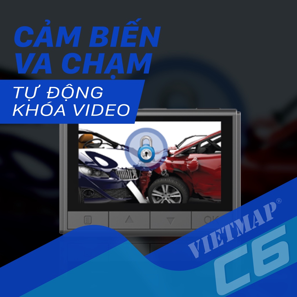 VietMap C6 - Camera Hành Trình Ô tô Có WiFi - Pin Siêu Tụ Điện | BigBuy360 - bigbuy360.vn
