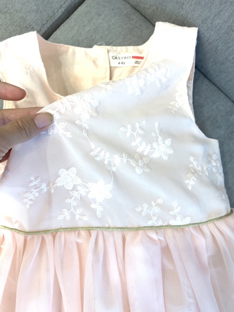 Váy castro hồng hàng dư xịn