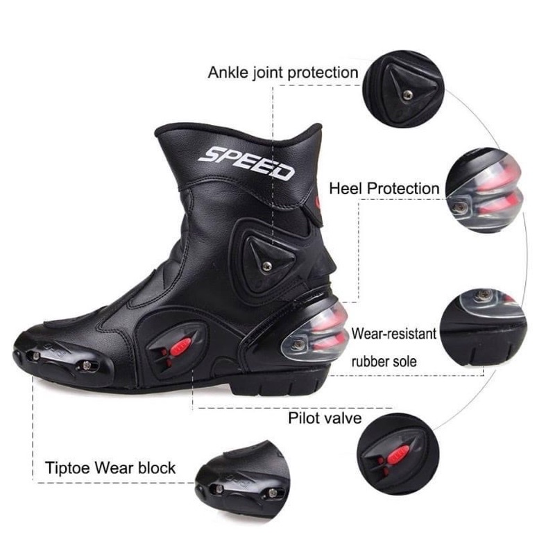 Giày bảo hộ moto Probiker Speed A004 chống nước