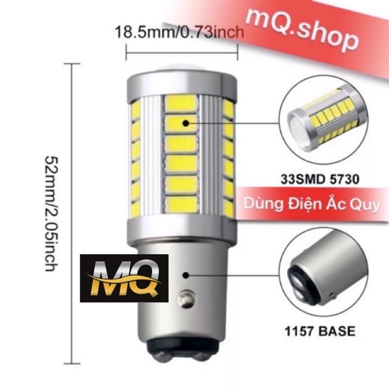 Đèn Hậu Led Nháy Xe Máy S25