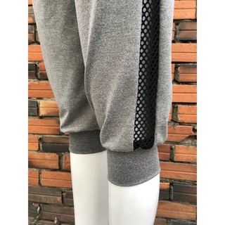Quần nữ phối lưới Jogger lửng CỰC CÁ TÍNH