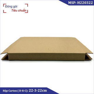 220x30x220 mm - Hộp Bìa Carton đóng hàng
