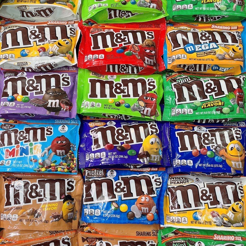 Socola M&amp;M túi zip (280-300g) - Mỹ