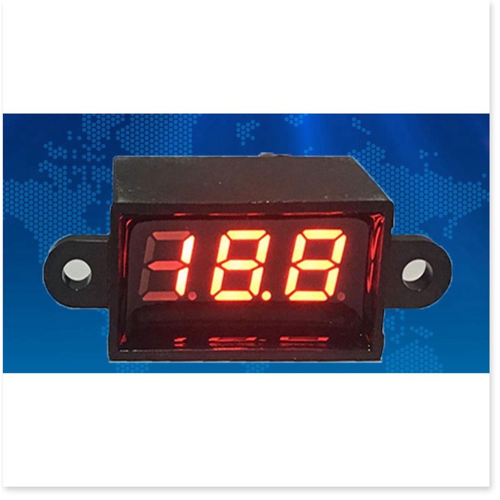 Vôn kế   GIÁ VỐN]   Vôn kế chống nước - Đồng hồ đo điện áp - Đồng hồ điện tử - Vôn kế 6361