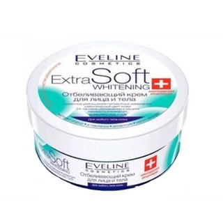 Kem Eveline Extra Soft Whitening dưỡng ẩm trắng da mặt và toàn thân hàng Nga date 2022