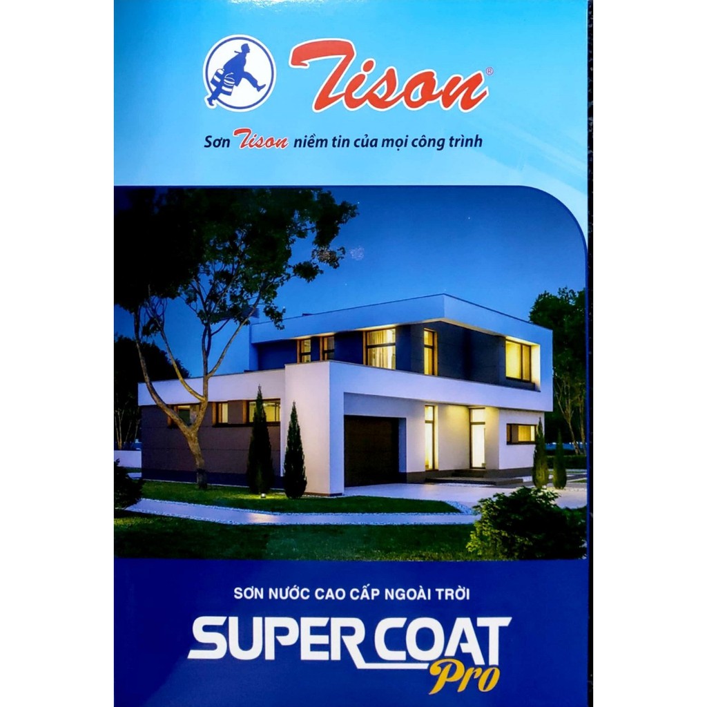 SƠN TISON NGOẠI THẤT SUPER COAT PRO - THÙNG 5KG