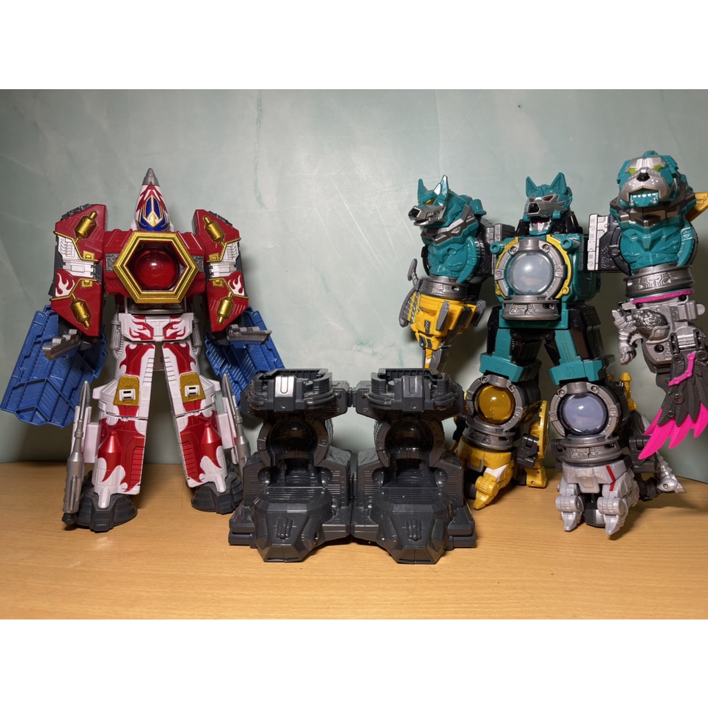 Chiến đội Kyuranger - DX Gattai Cerberus Voyager & Houou Voyager - Uchuu Sentai Kyuranger Bandai