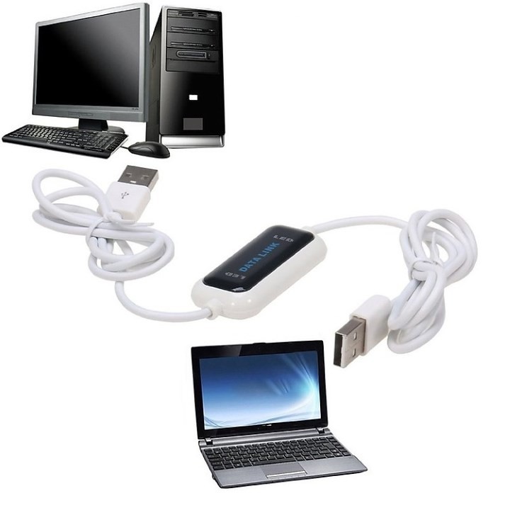 CÁP USB CÁP TRUYỀN DỮ LIỆU TRỰC TIẾP GIỮA 2 MÁY TÍNH, LAPTOP DATA LINK