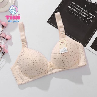  Áo lót ngực bầu cho bé bú chấm bi mẫu mới không gọng nâng ngực