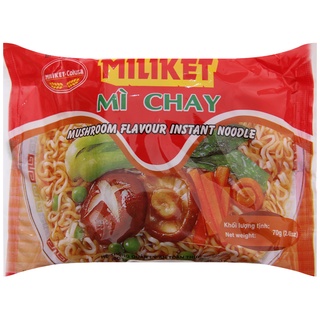 Mì chay Miliket gói 70g thùng 30 gói