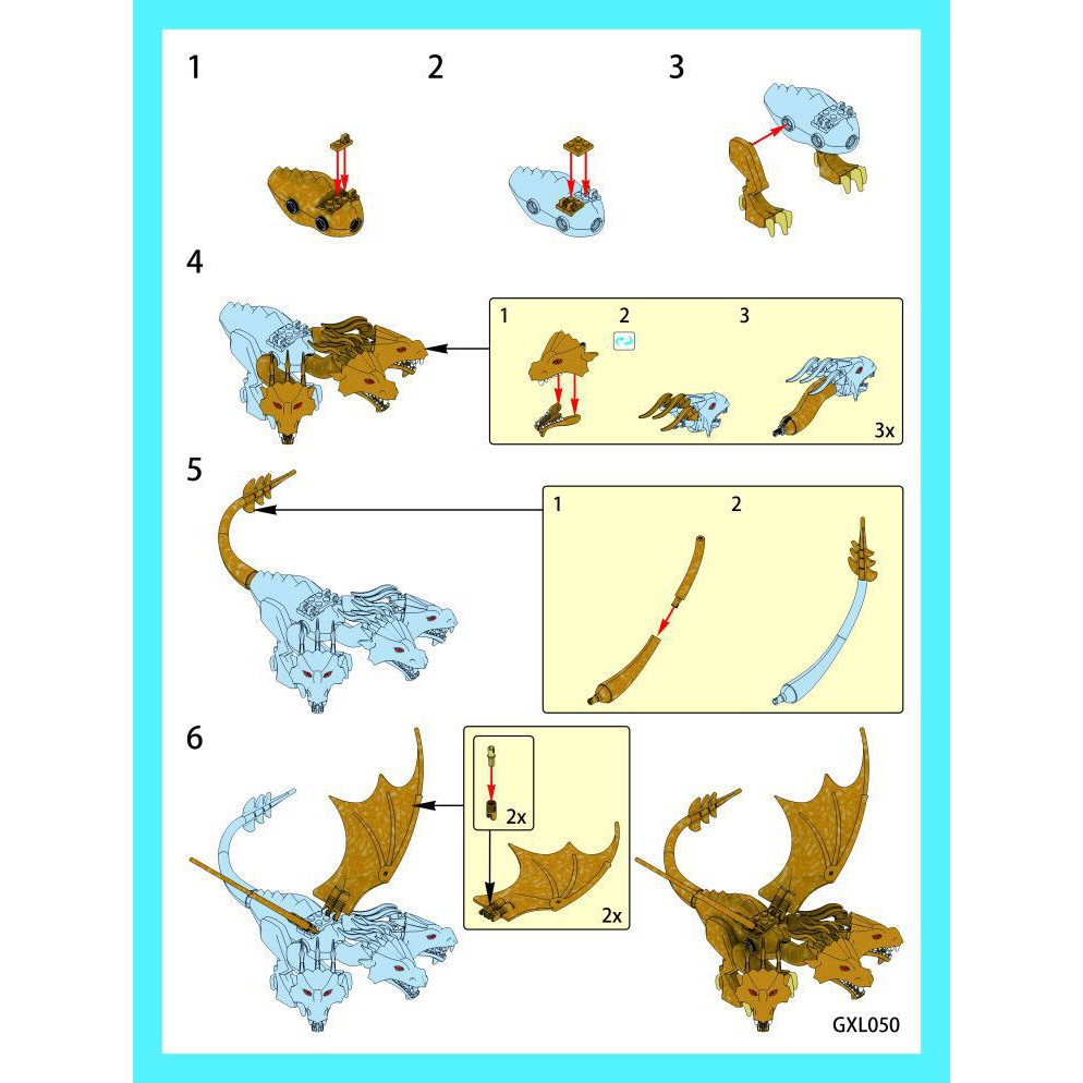 Đồ chơi lắp ráp mô hình quái vật Godzilla