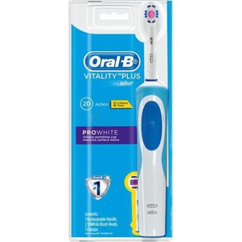 [Hàng Auth] Bàn chải điện Oral-B Vitality Plus - Hàng nhập khẩu