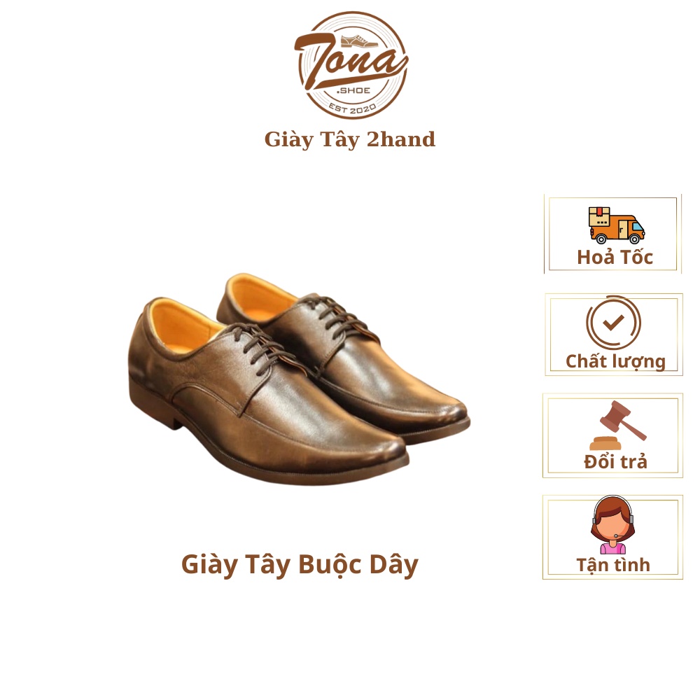 [Giày Mới] Giày Tây Oxford Classic TonaShoe