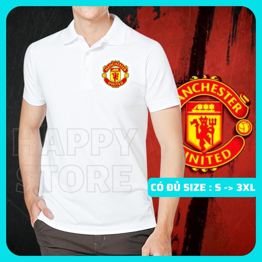 Áo polo Manchester United chất liệu vải cao cấp, thoáng mát