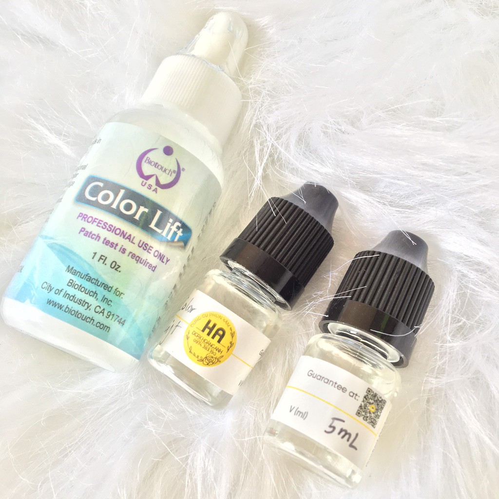 Chai Color Lift 5ml Xoá Hút Mực Xăm Chuyên Dụng