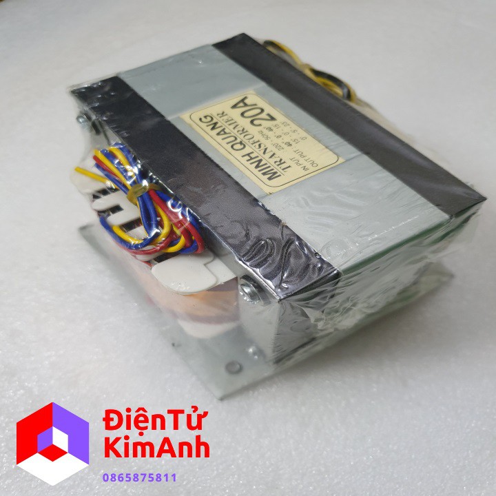 Biến áp nguồn 20A đối xứng 40V