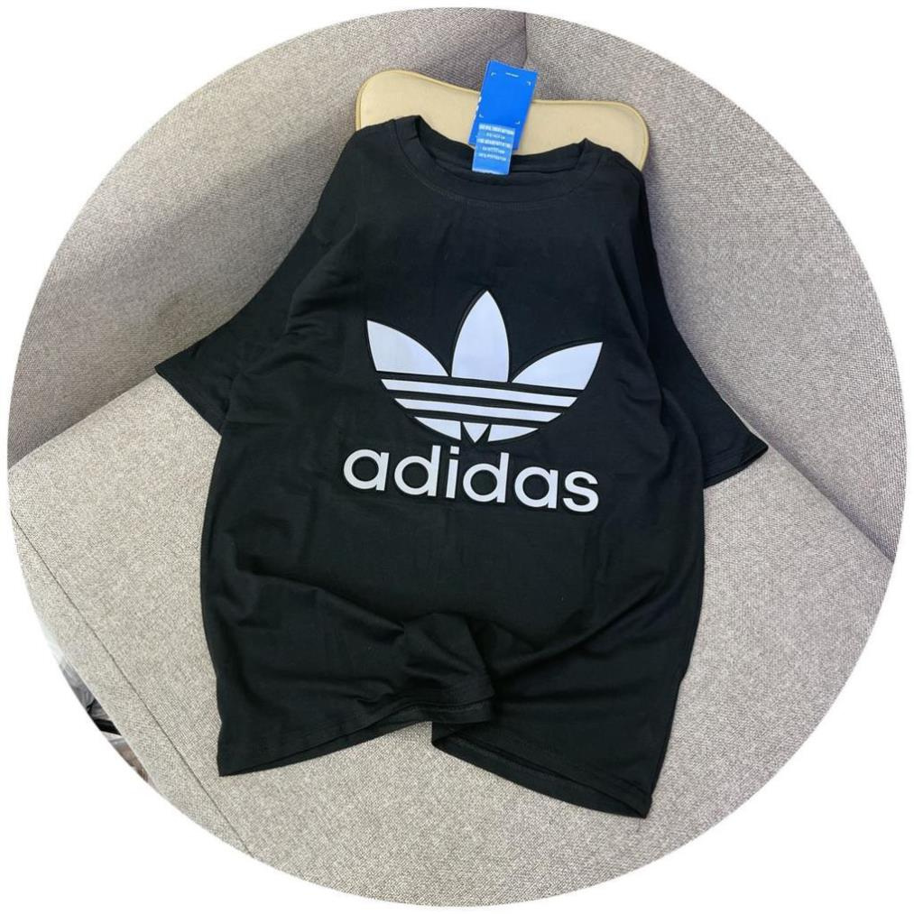 Áo phông ADIDAS Unisex | Áo phông Nam Nữ COTTON Dập Nổi Phản Quang Hot Shinsam ST  ྇