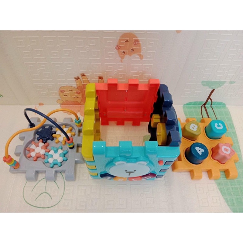 Hộp đồ chơi khối Rubik lập phương cho bé tư duy sáng tạo