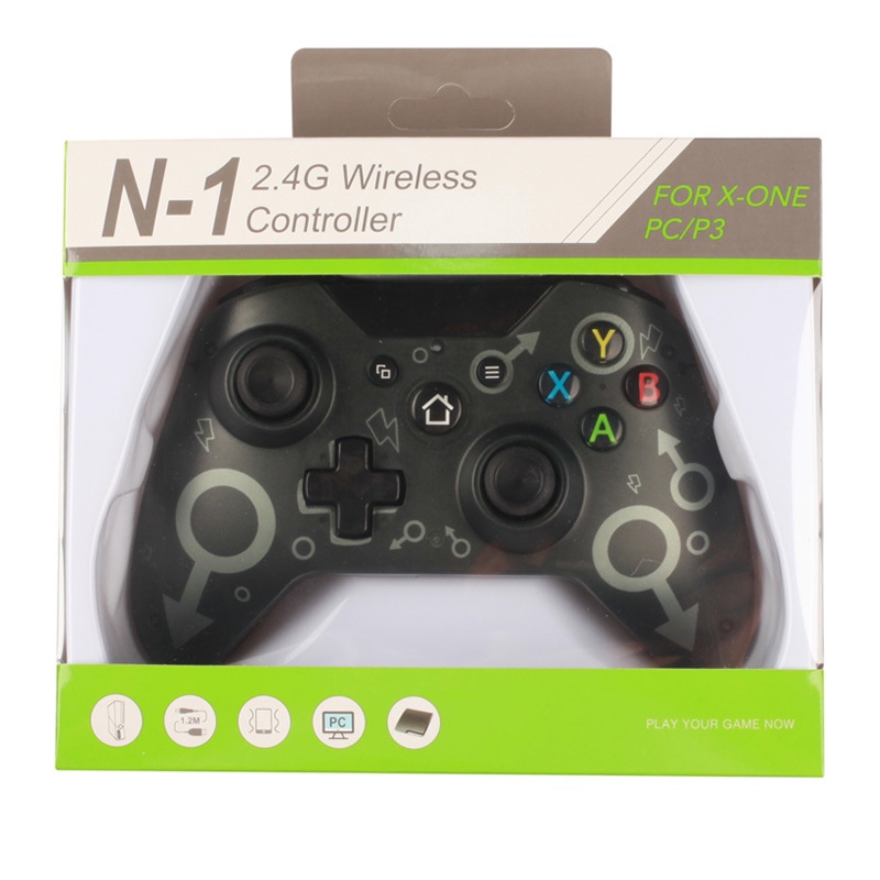 Gamepad không dây Xbox One N1 wireless 2.4G - cho máy tính, laptop, máy game xbox one