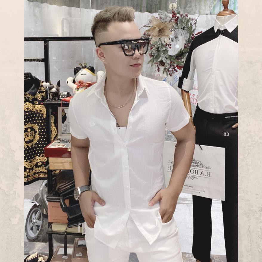 Áo Sơ Mi Ngắn Tay Cổ Bẻ Hot Trend 2020 | BigBuy360 - bigbuy360.vn